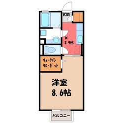 クラニア Ⅱの物件間取画像